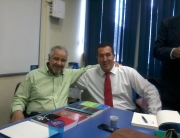 Foto con el Prof Eurico de Lima Figuereiro 2014-10-22 15.00.44